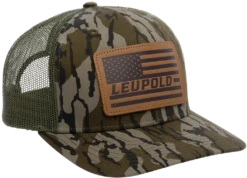 Leather Flag Trucker Hat