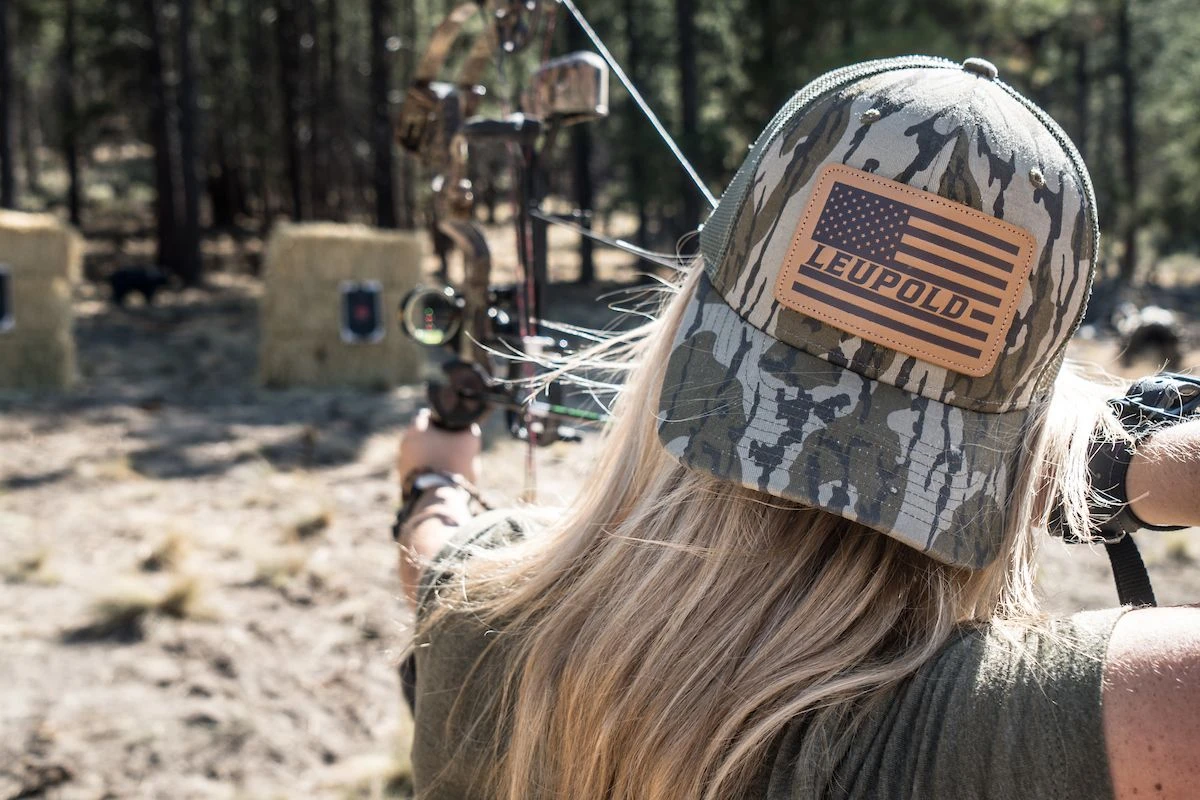 Leather Flag Trucker Hat 2 Leather Flag Trucker Hat - Image 2